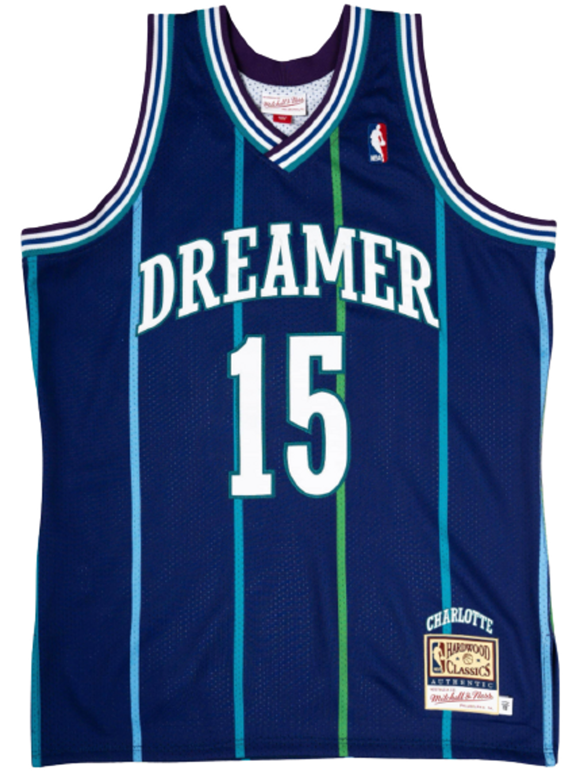 Mitchell & Ness × Dreamer Exclusive Charlotte Hornets Jersey