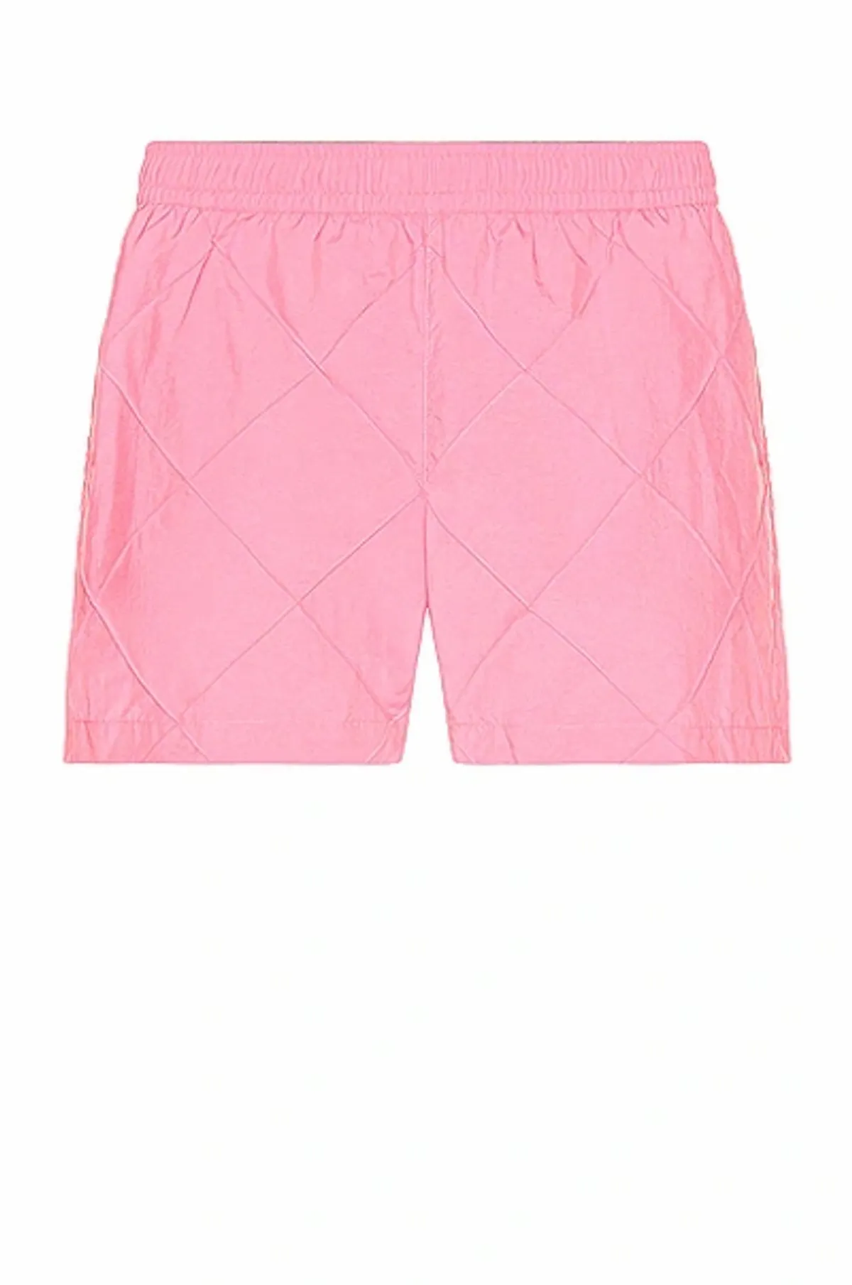 Bottega Veneta Slim-fit Short-length Intrecciato Pink Swim Shorts
