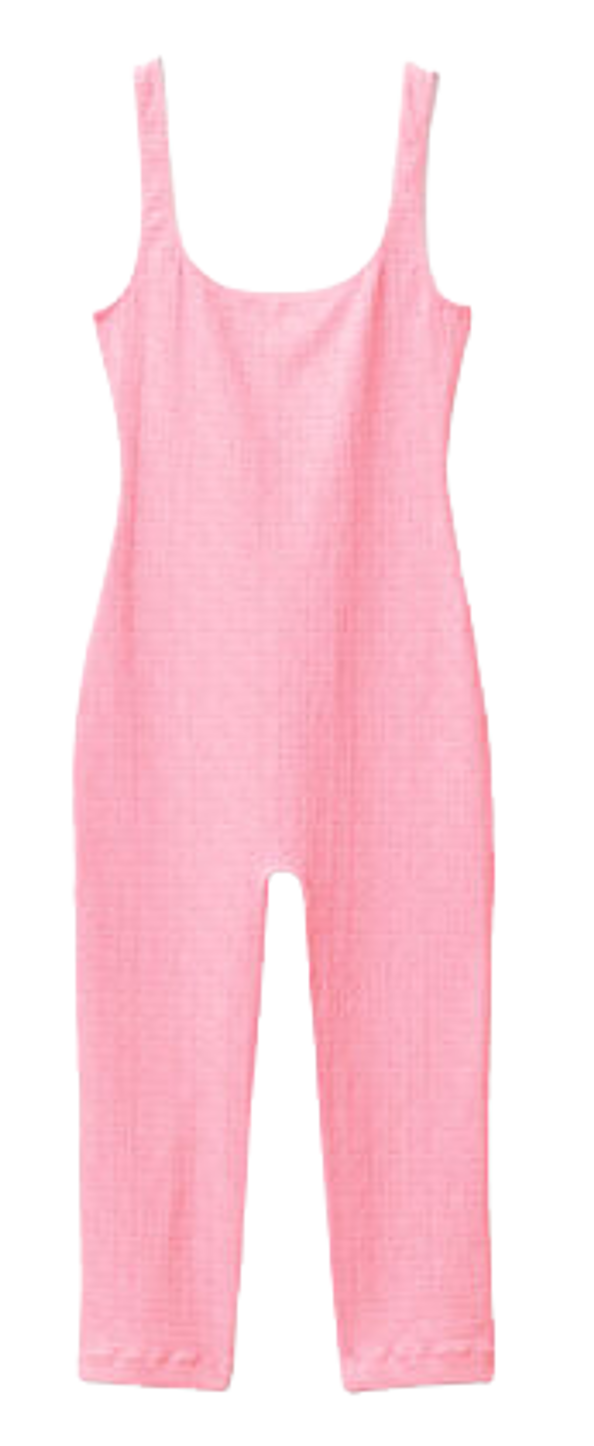 Alexander Wang Textured Logo Jersey Neon Bubblegum Catsuit