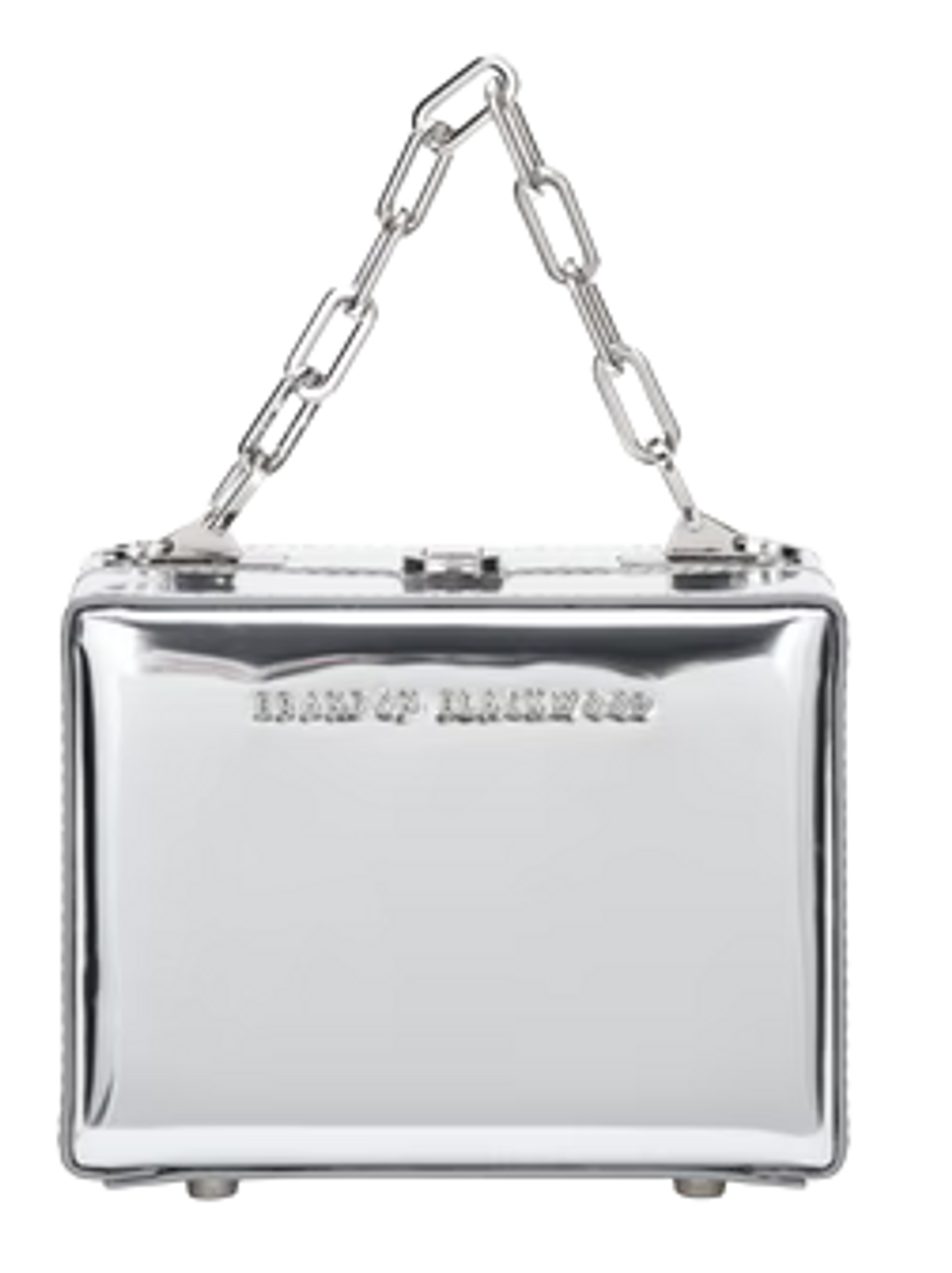 Brandon Blackwood Mini Kendrick Trunk Mirror Chrome Bag