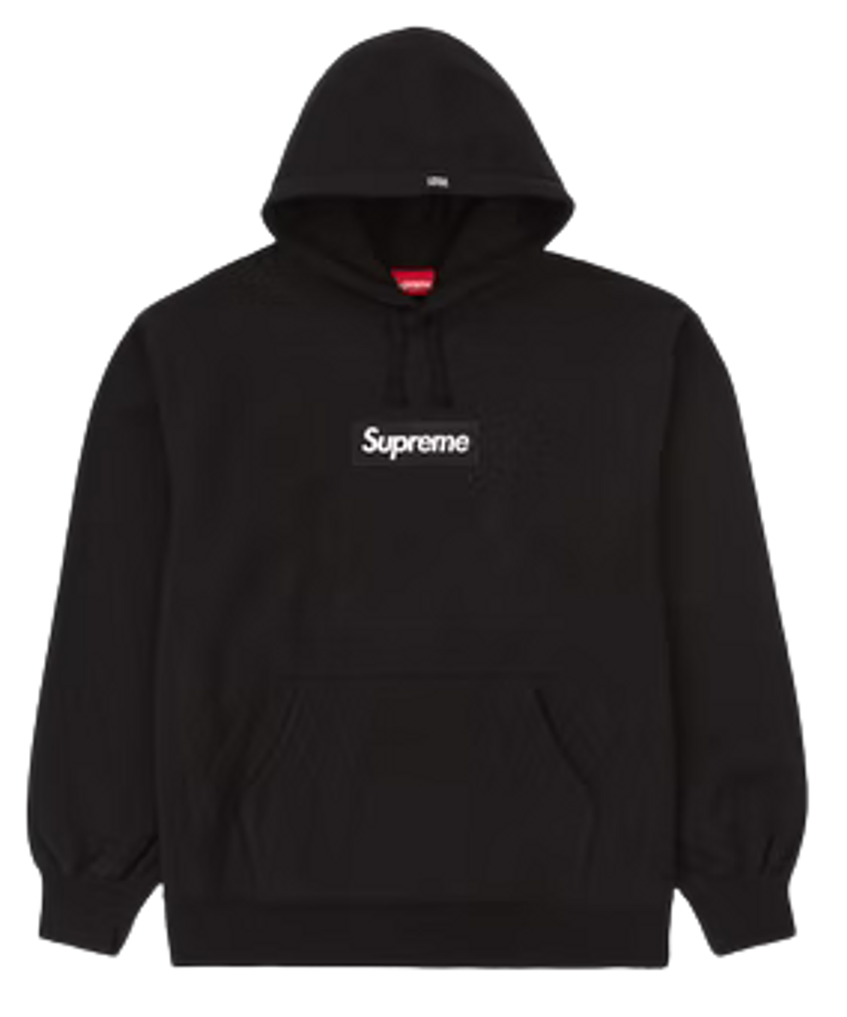 Supreme Box Logo Black Hooded Sweatshirt