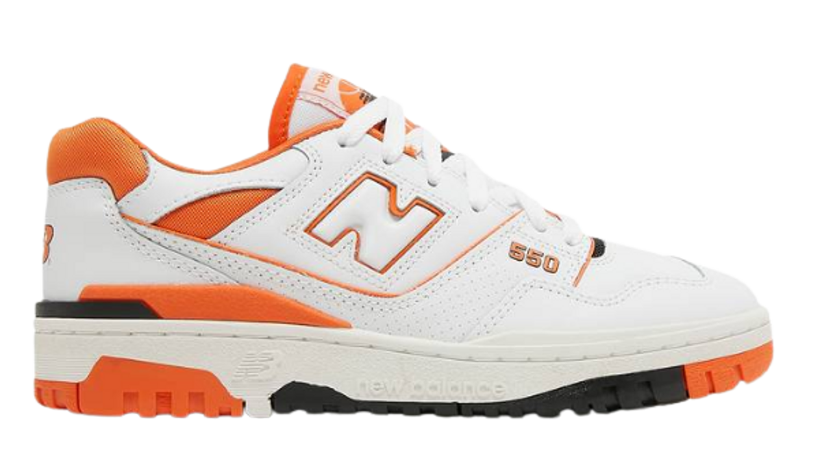 New Balance 550 Varsity Orange Sneakers