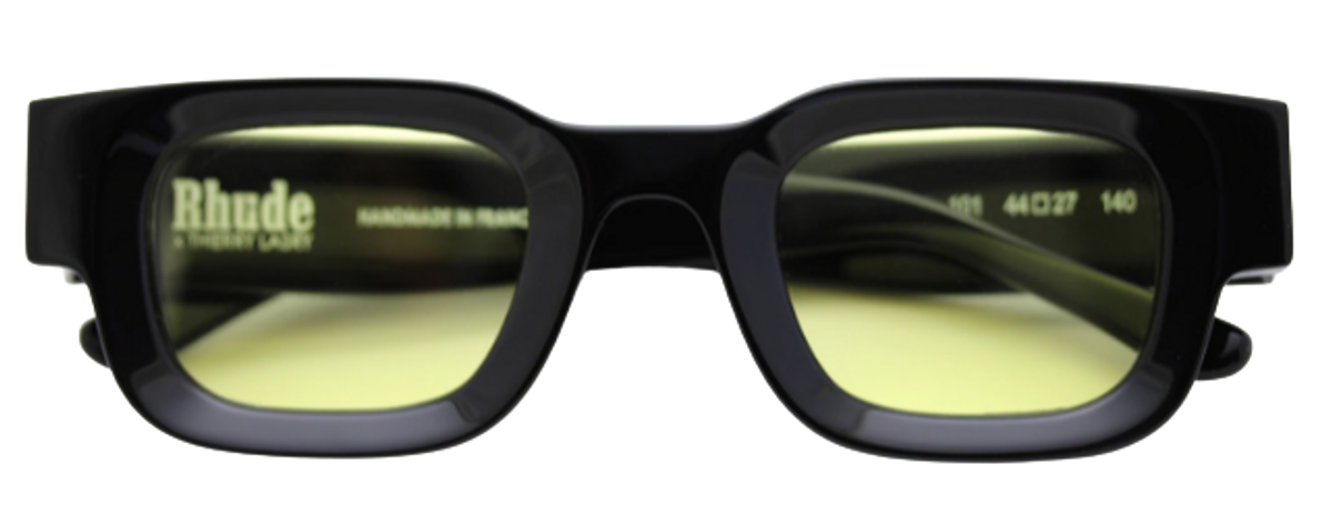 Rhude Rhevision Black Sunglasses