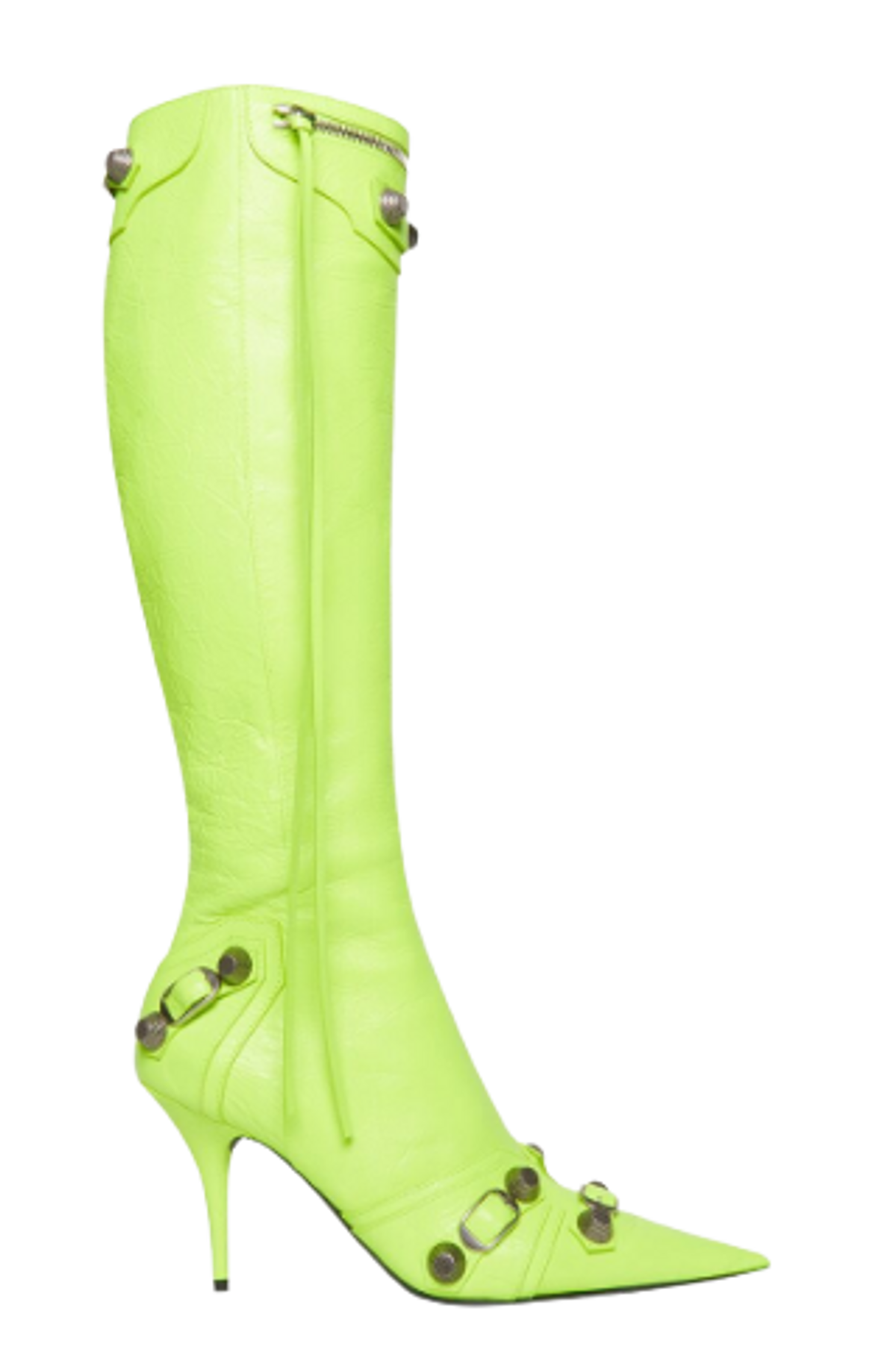 balenciaga yellow boots