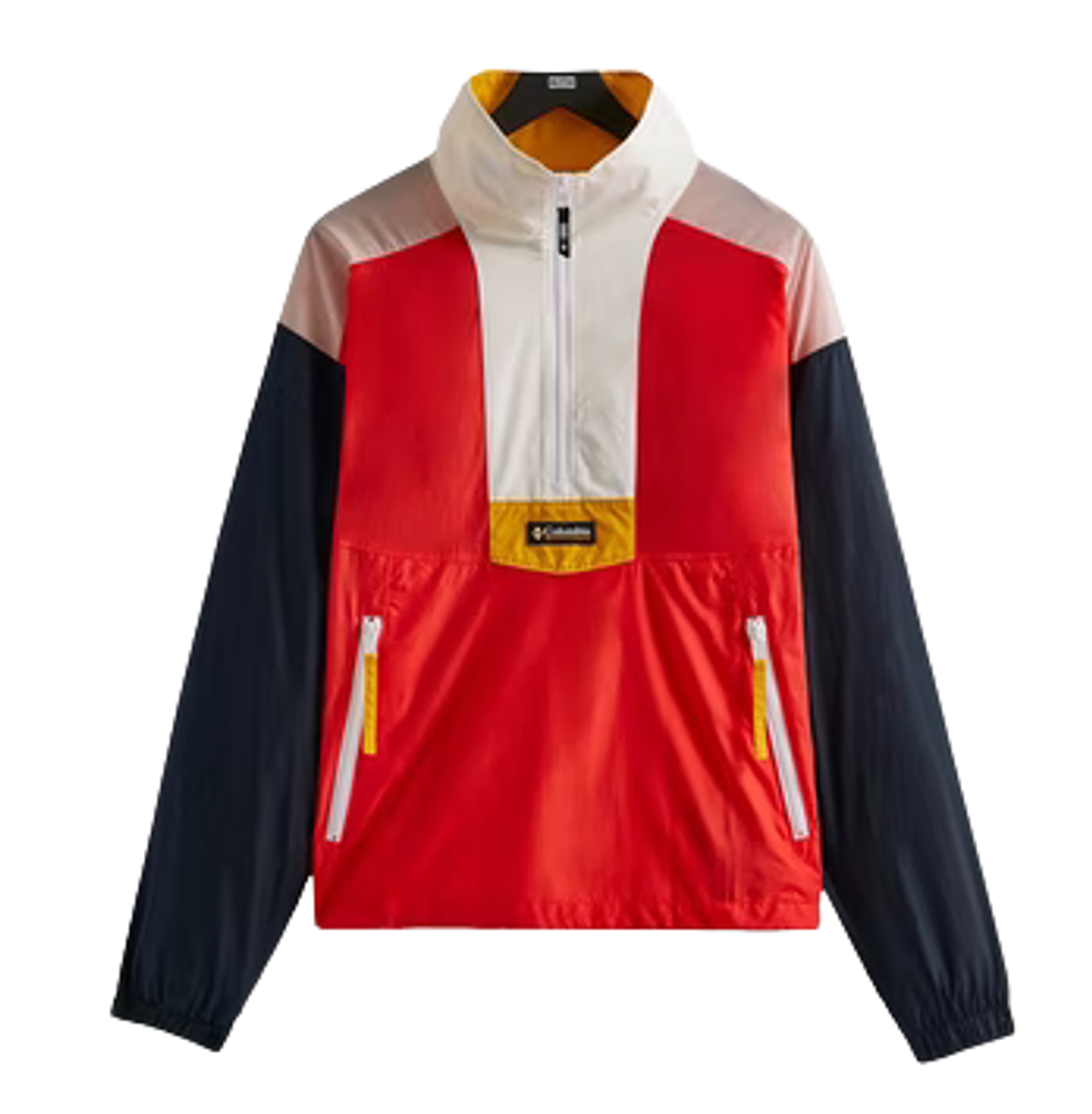 Kith × Columbia Sportswear Red Hibiscus Riptide Windbreaker