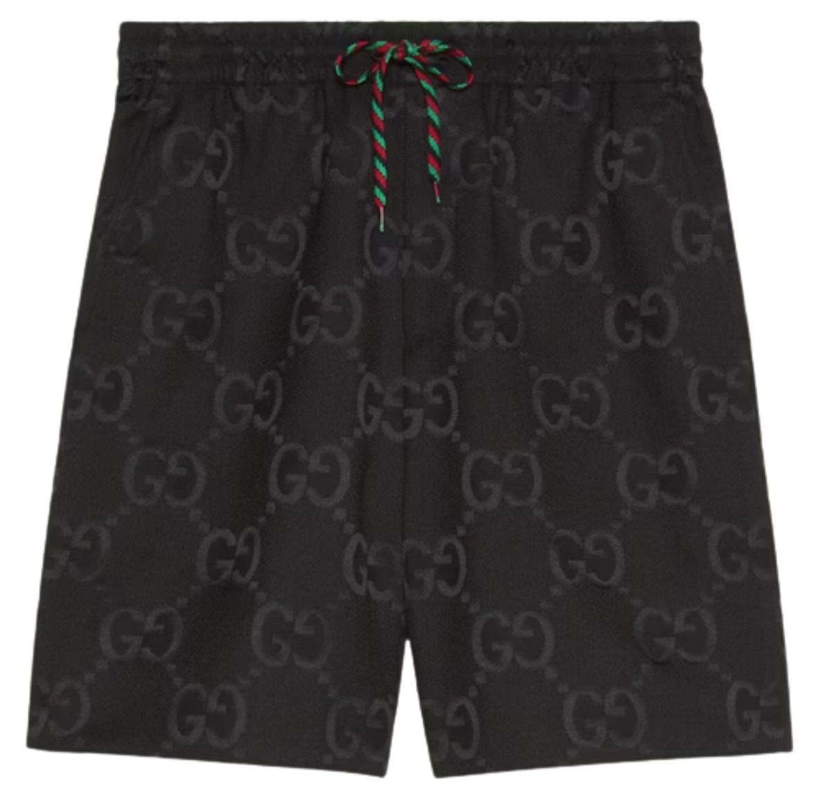 Gucci Check Wool Black Shorts