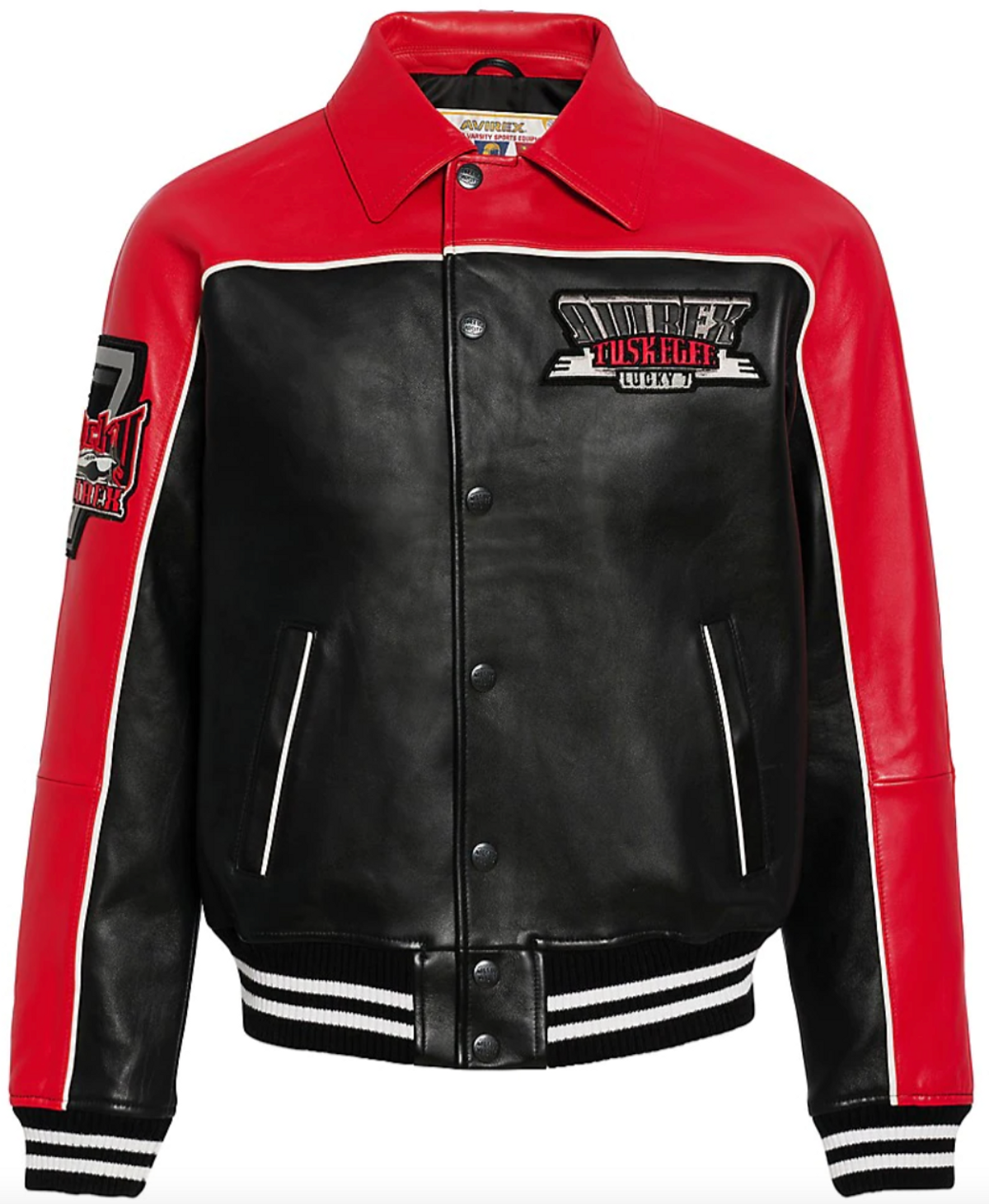 Avirex Tuskegee Leather Bomber Jacket
