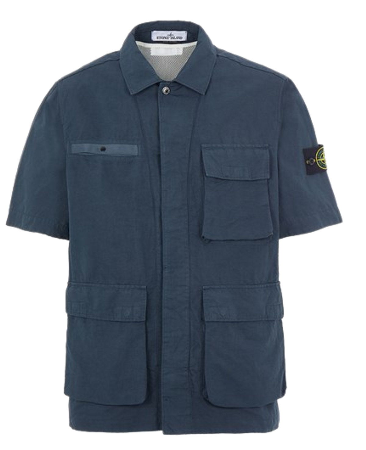 Stone Island Tela Cotone Avio Blue Jacket