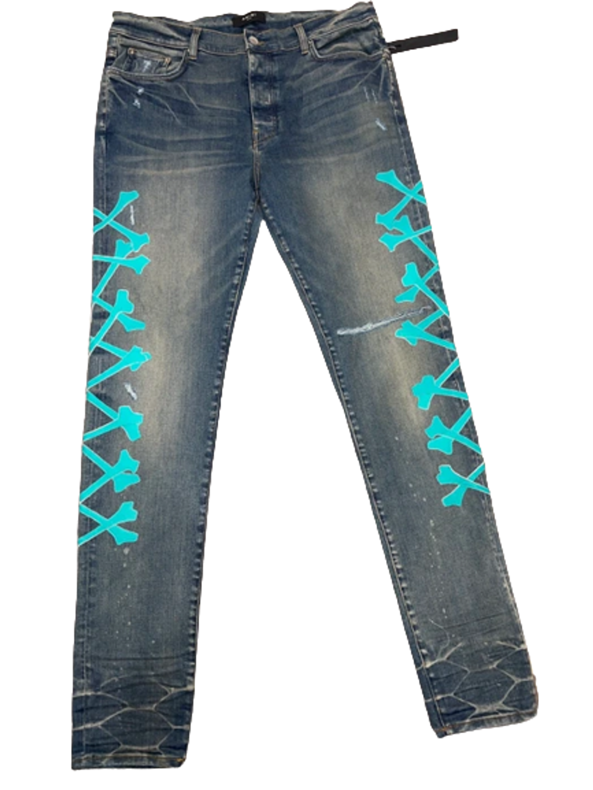 Amiri Miami Exclusive Bones Denim Jeans