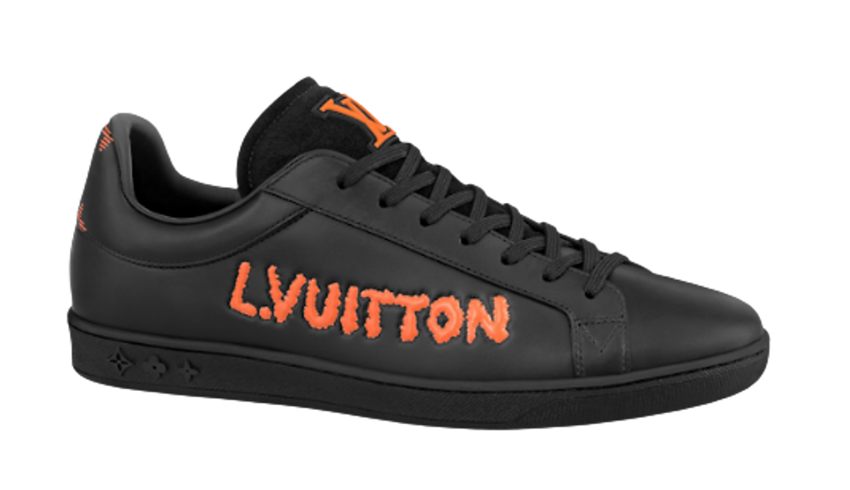 Louis Vuitton Luxembourg Black Samothrace Sneakers