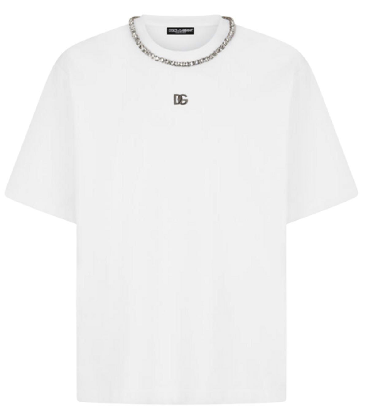 Dolce & Gabbana Technical Logo White T-Shirt