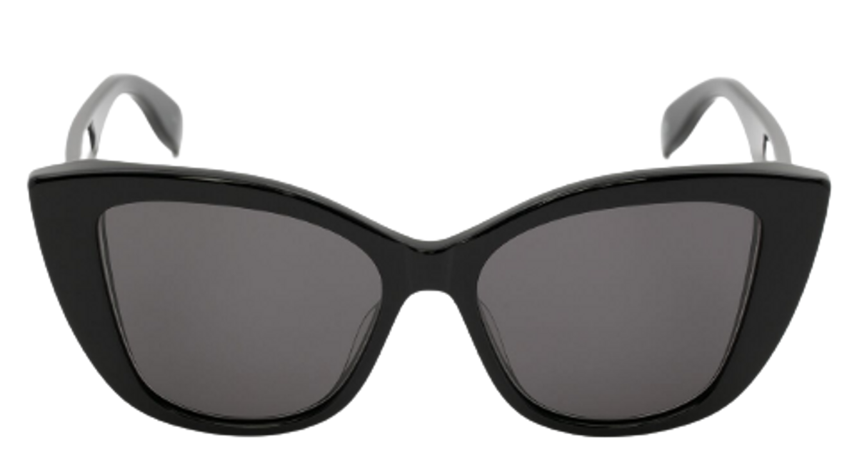 Alexander McQueen Graffiti Cat Eye Sunglasses