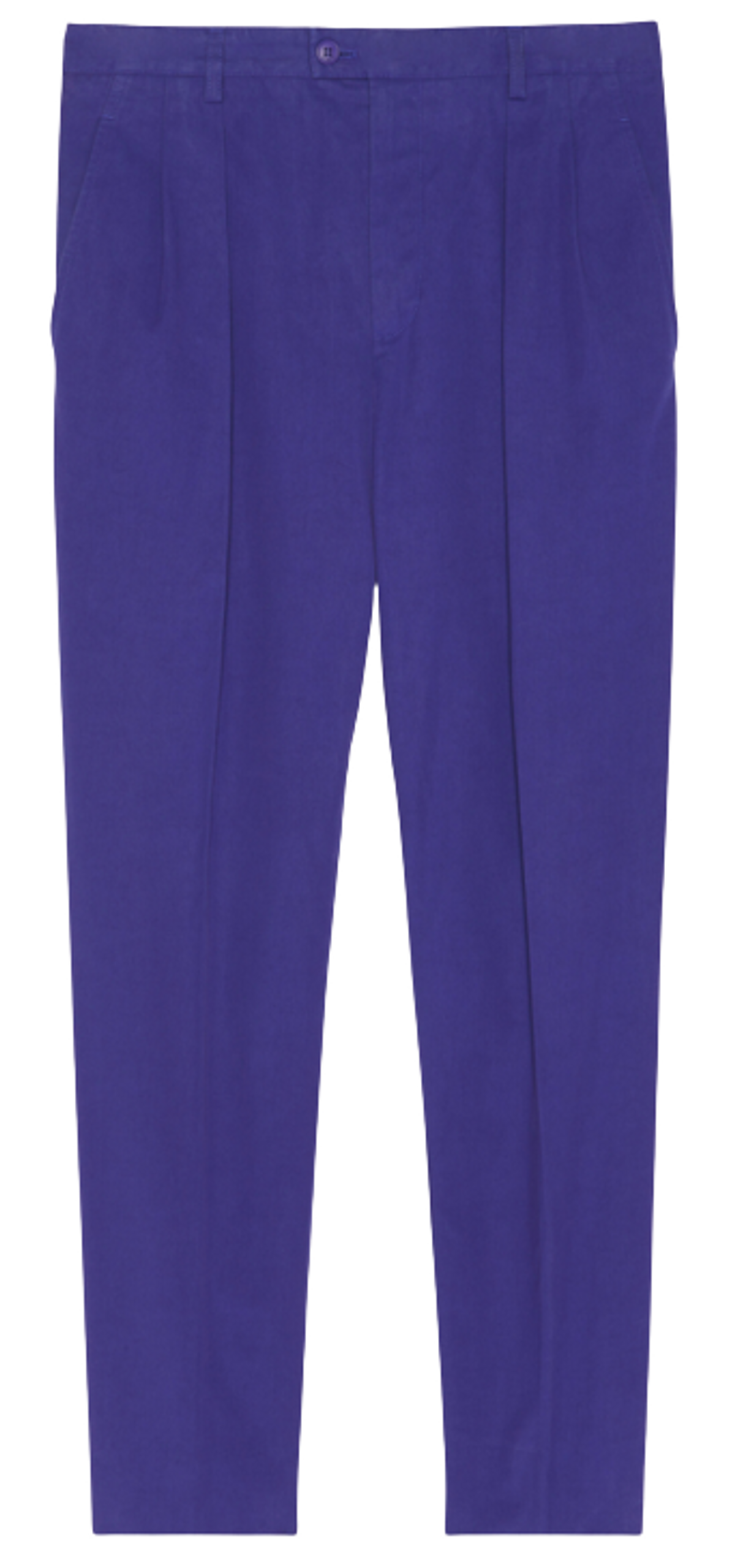 Saint Laurent Heritage Cotton Twill High-Rise Pants