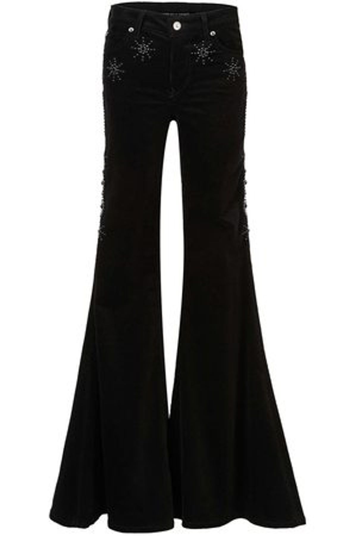 Cout De La Liberte Black Denim Super Flare Pants
