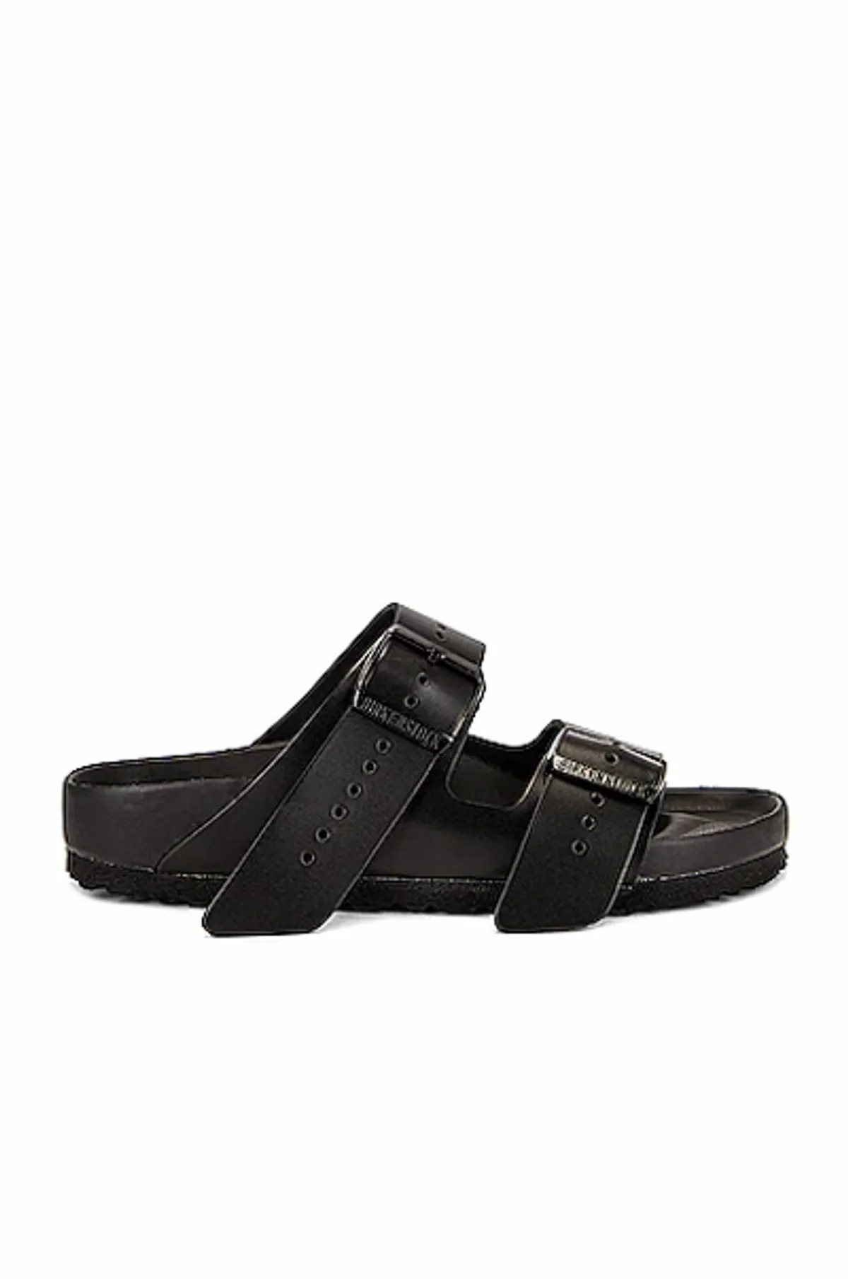 Rick Owens × Birkenstock Black Birkenstock Edition Iridescent Arizona Sandals