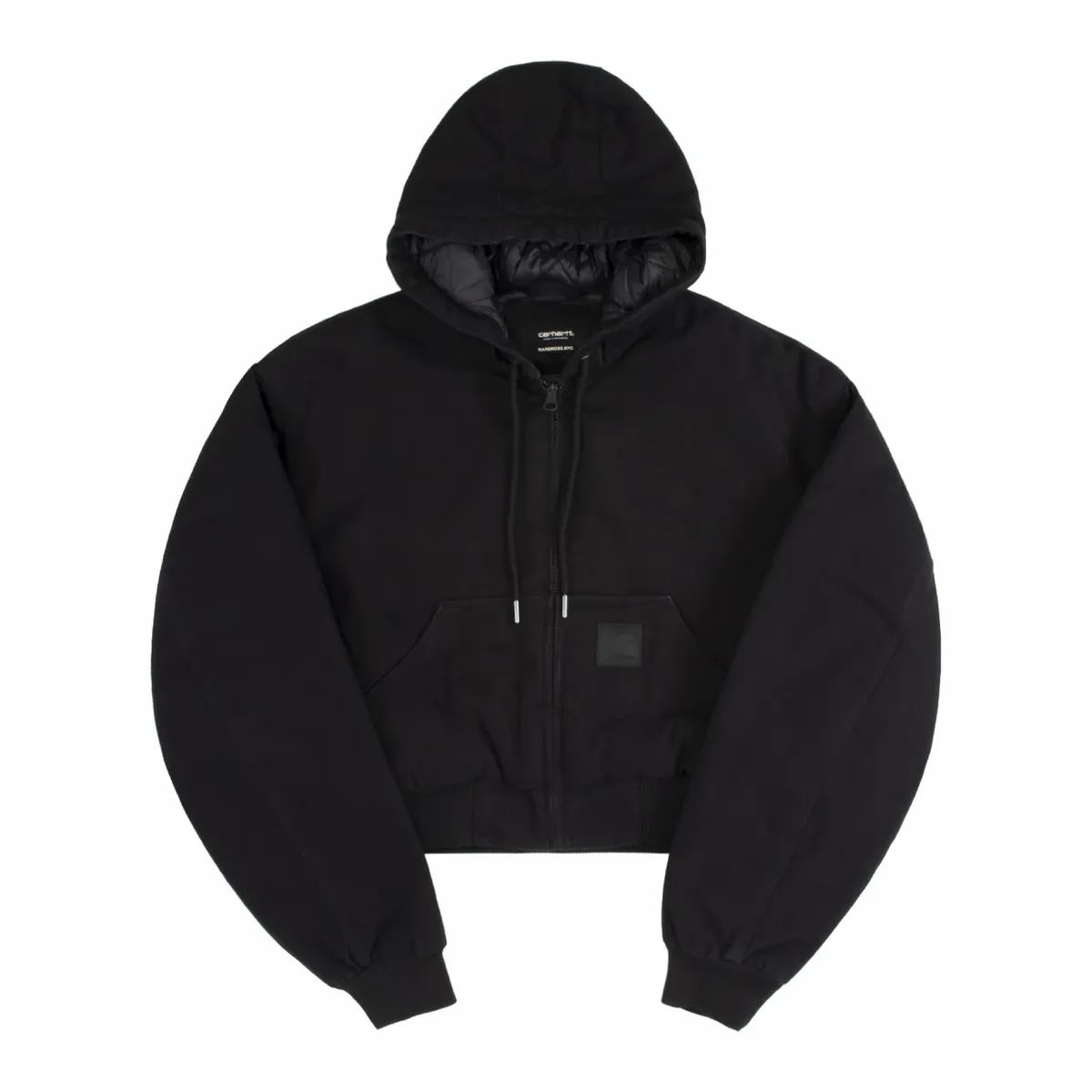 Wardrobe.NYC Reversible Black Carhartt Edition WIP Bomber Jacke