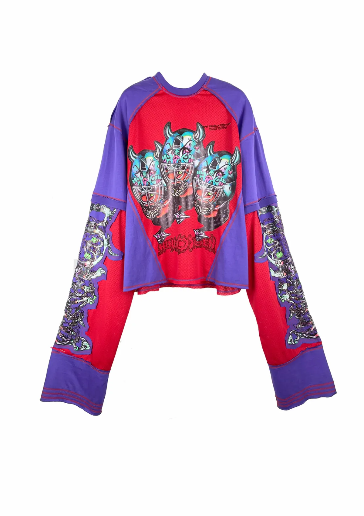 Windowsen Graphic Crystal Long Sleeve