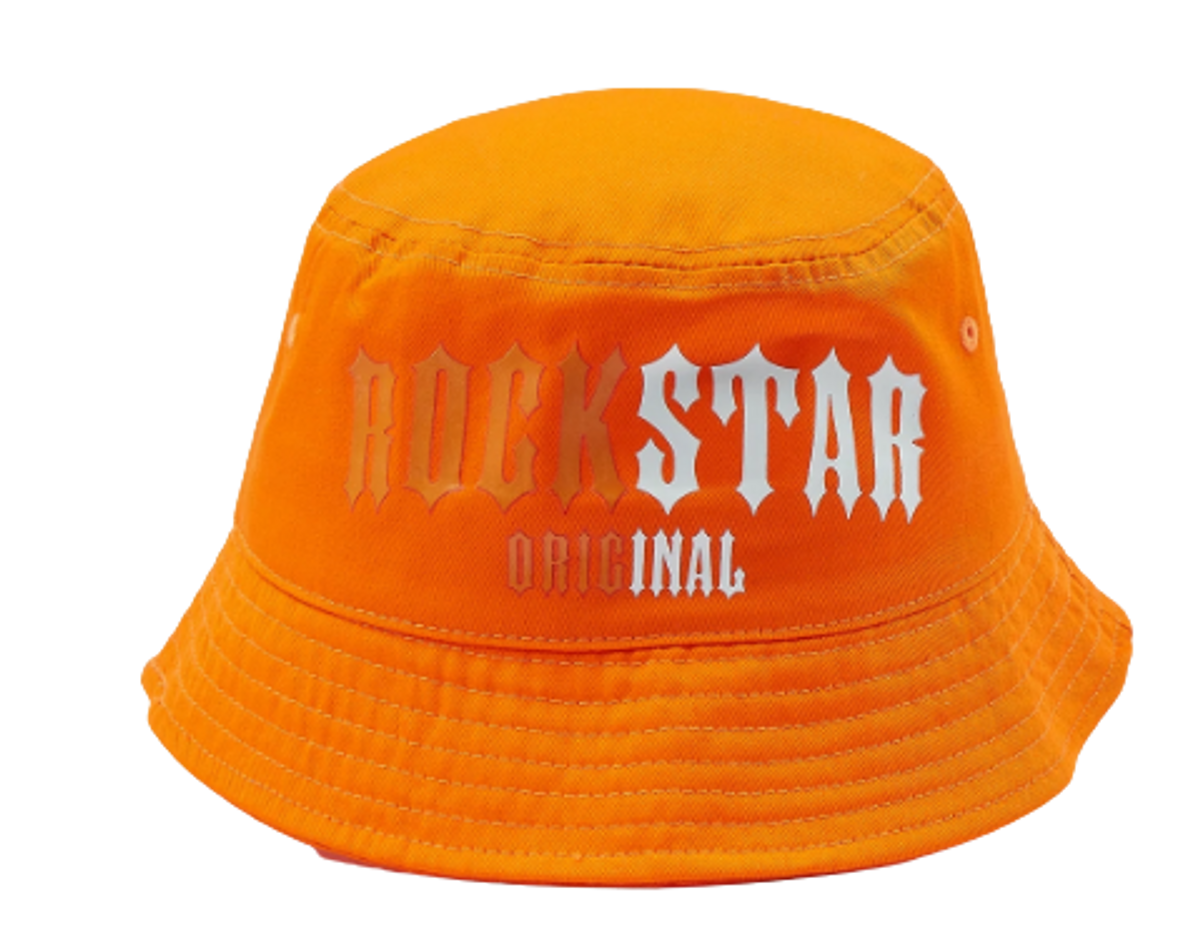 Fivio Foreign Merch × Rockstar Original Bucket Orange Hat