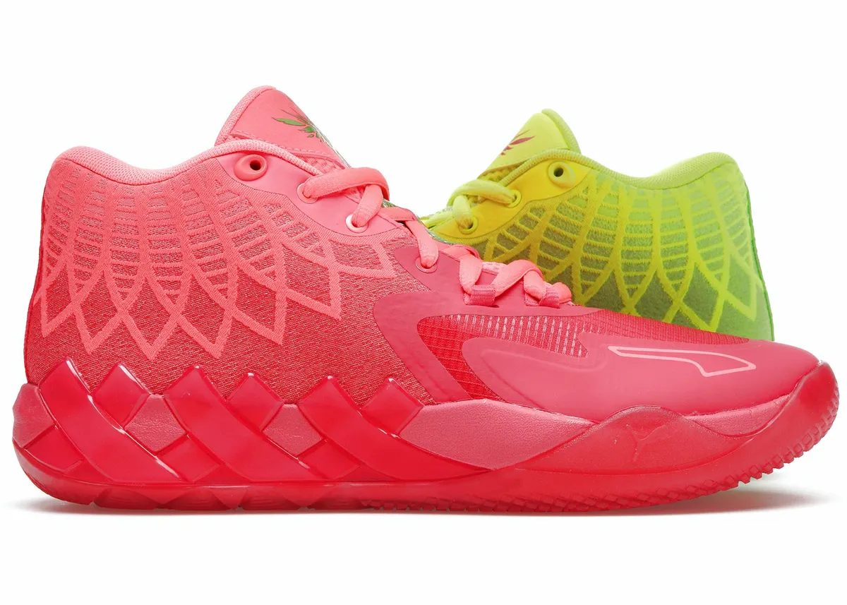 Puma × Rick and Morty MB.01 LaMelo Ball Sneakers WHAT’S ON THE STAR?