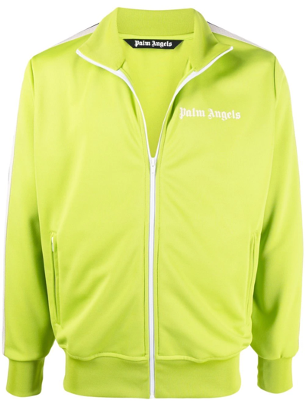 Palm Angels Logo Print Side Stripe Track Jacket