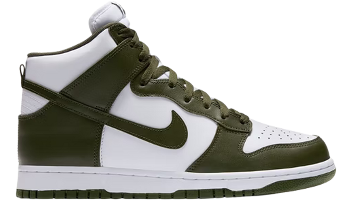 Nike Dunk High Retro Cargo Khaki Sneakers
