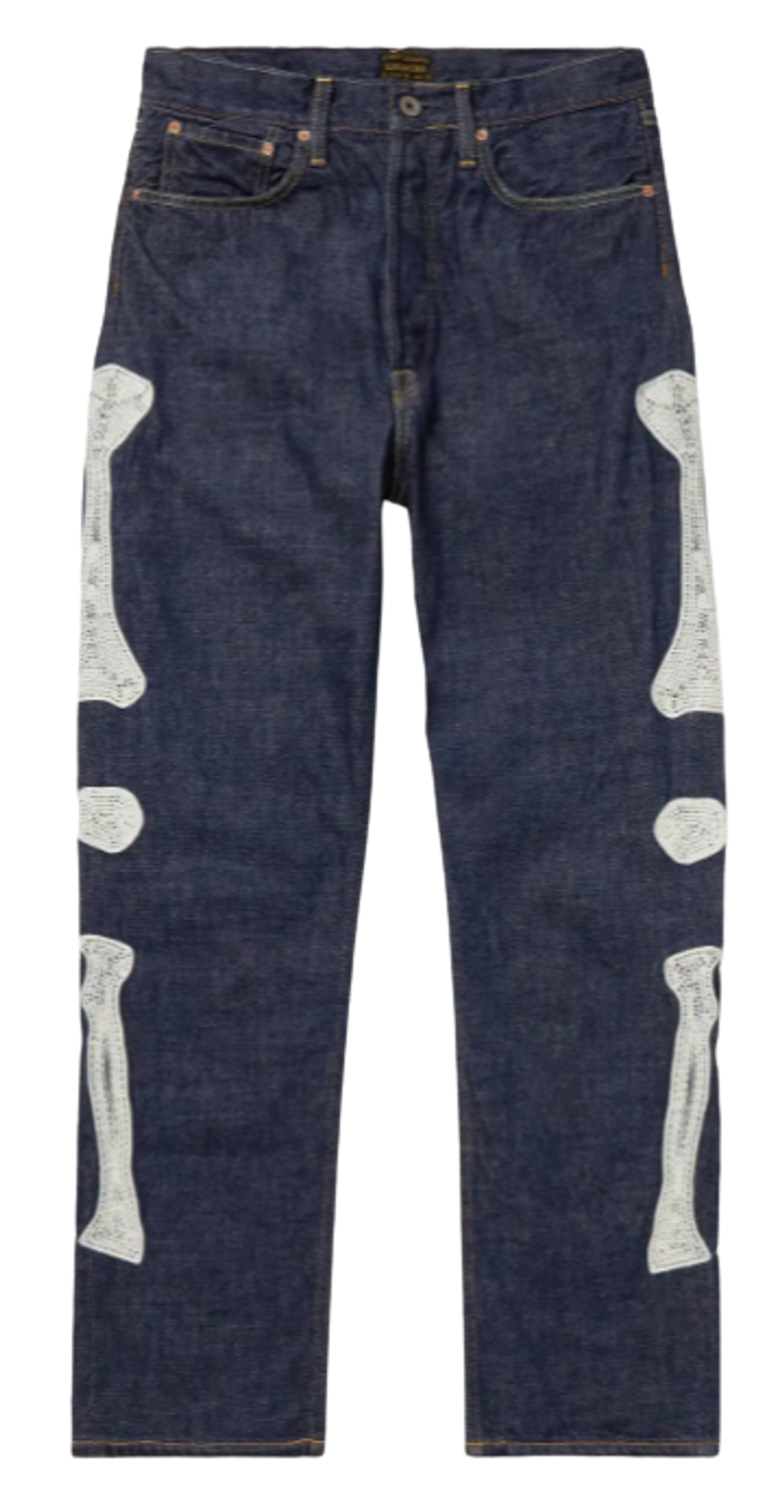 Kapital Embroidered Blue Jeans