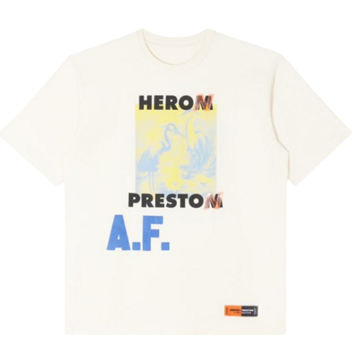 Heron Preston Authorized White Lemo T-Shirt