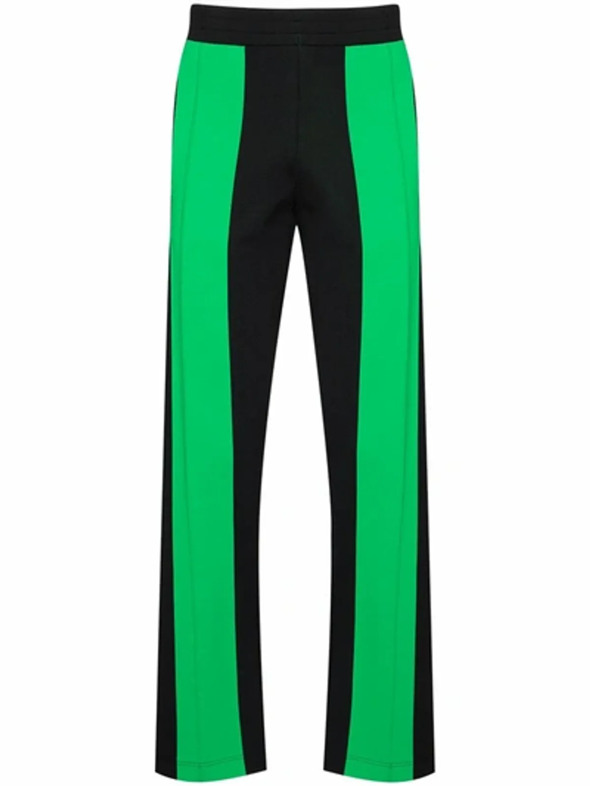 Bottega Veneta Lightweight Double Technical Fabric Black/Green Pants