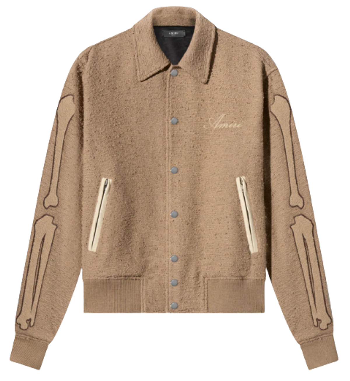 Amiri Bones Tan Wool Jacket