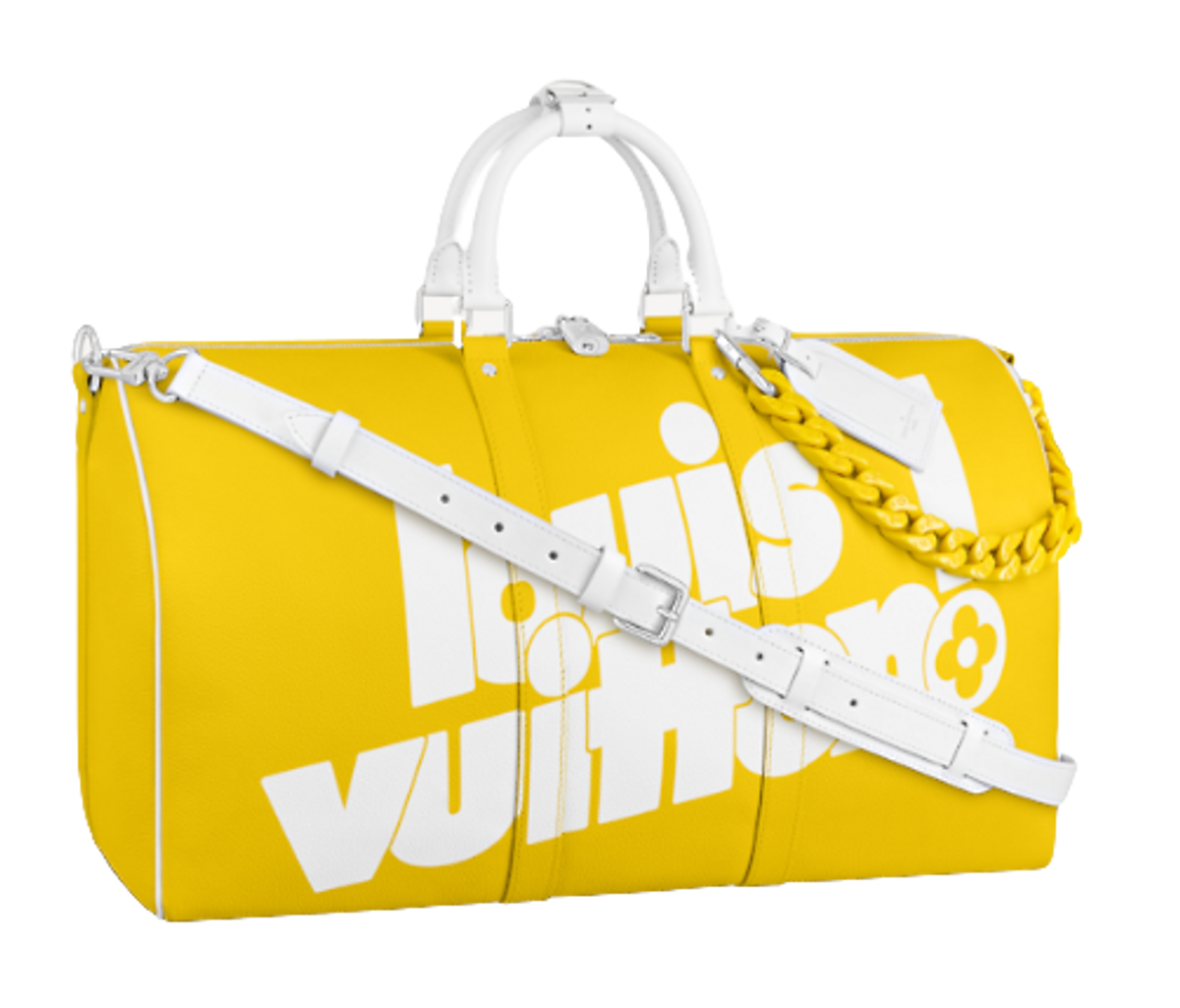 Louis Vuitton Keepall Acetate Chain Bag