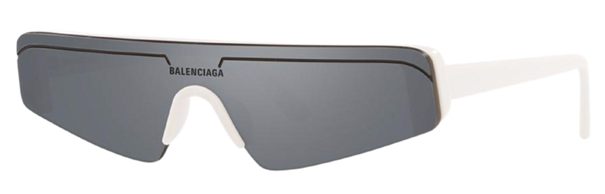 Balenciaga Ski Rectangle Sunglasses