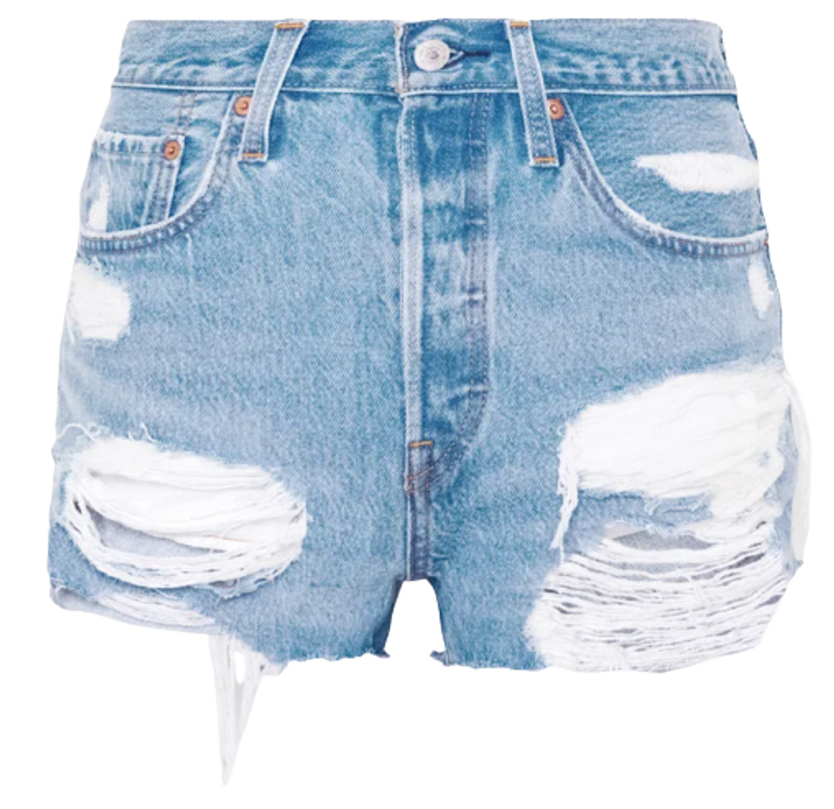 Levi’s 501 High-Waisted Denim Shorts