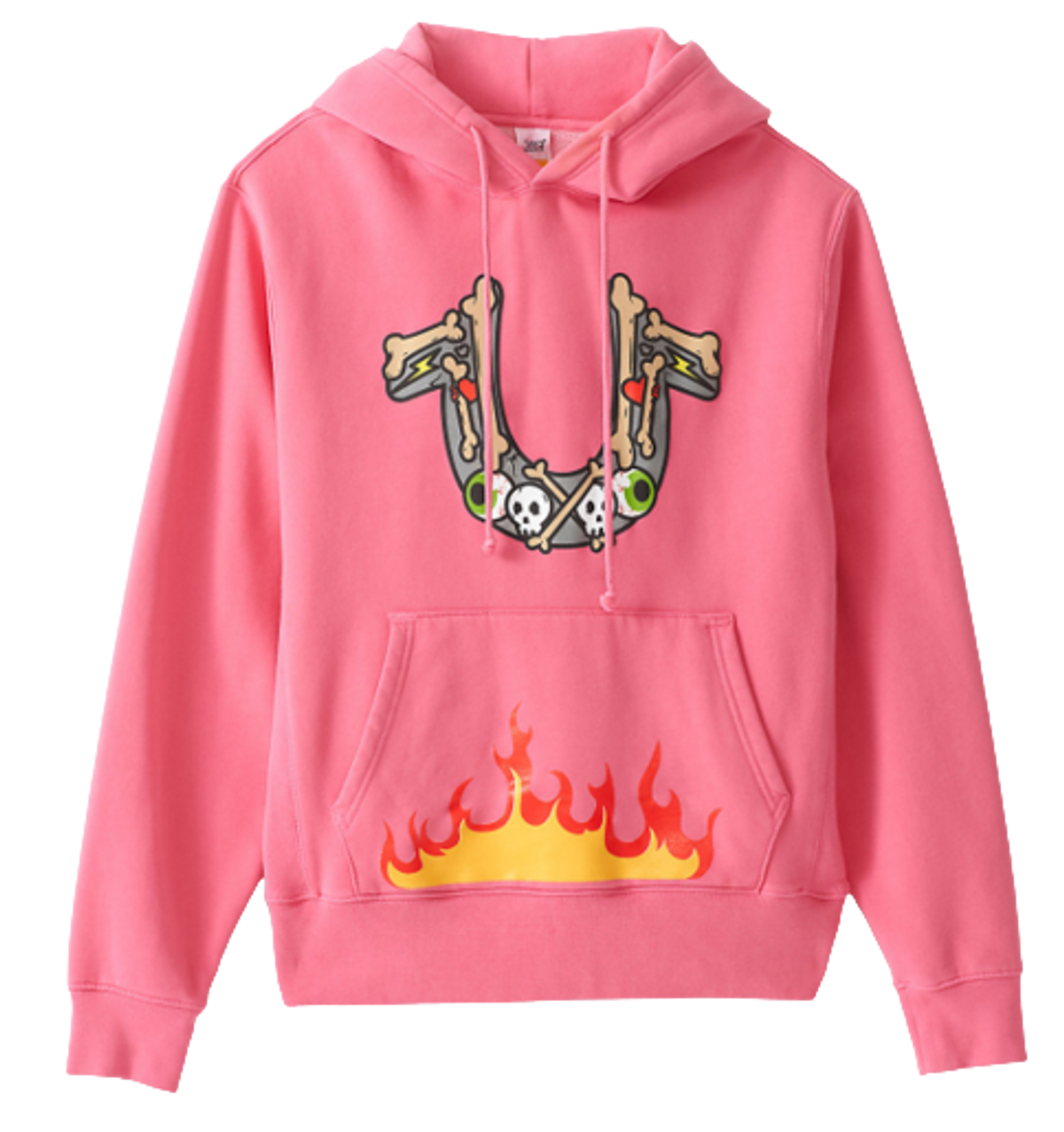 True Religion × Chief Keef Merch Logo Pink Hoodie WHAT’S ON THE STAR?
