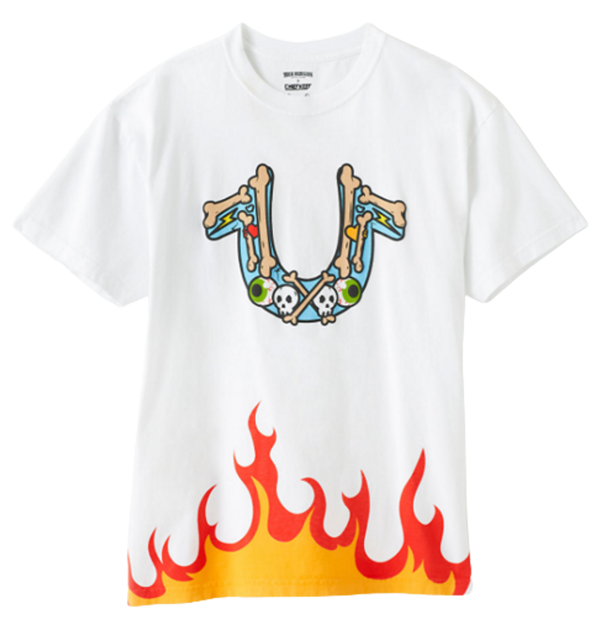 True Religion × Chief Keef Merch Logo White T-Shirt