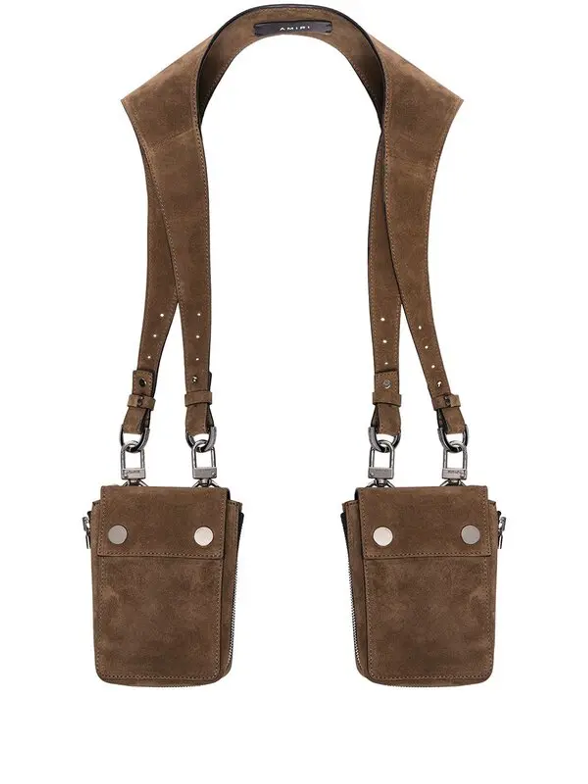 Amiri Double-Pouch Harness Bag