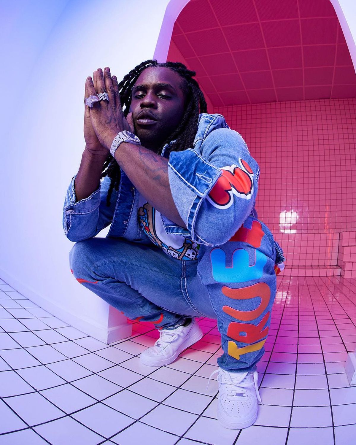 Chief Keef Outfit from May 5, 2022 | WHAT’S ON THE STAR?