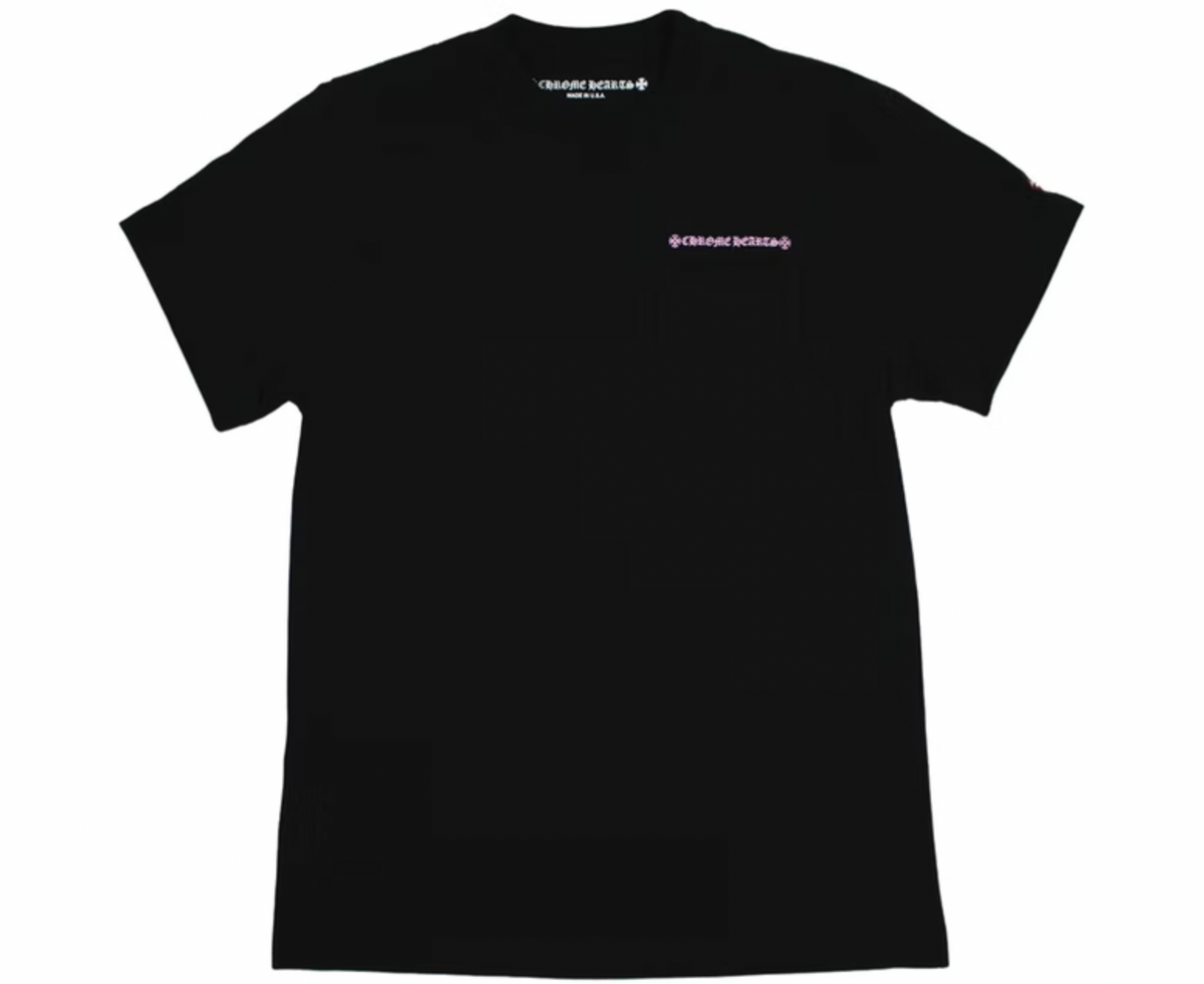 Chrome Hearts × Matty Boy Shoulder Logo T-shirt
