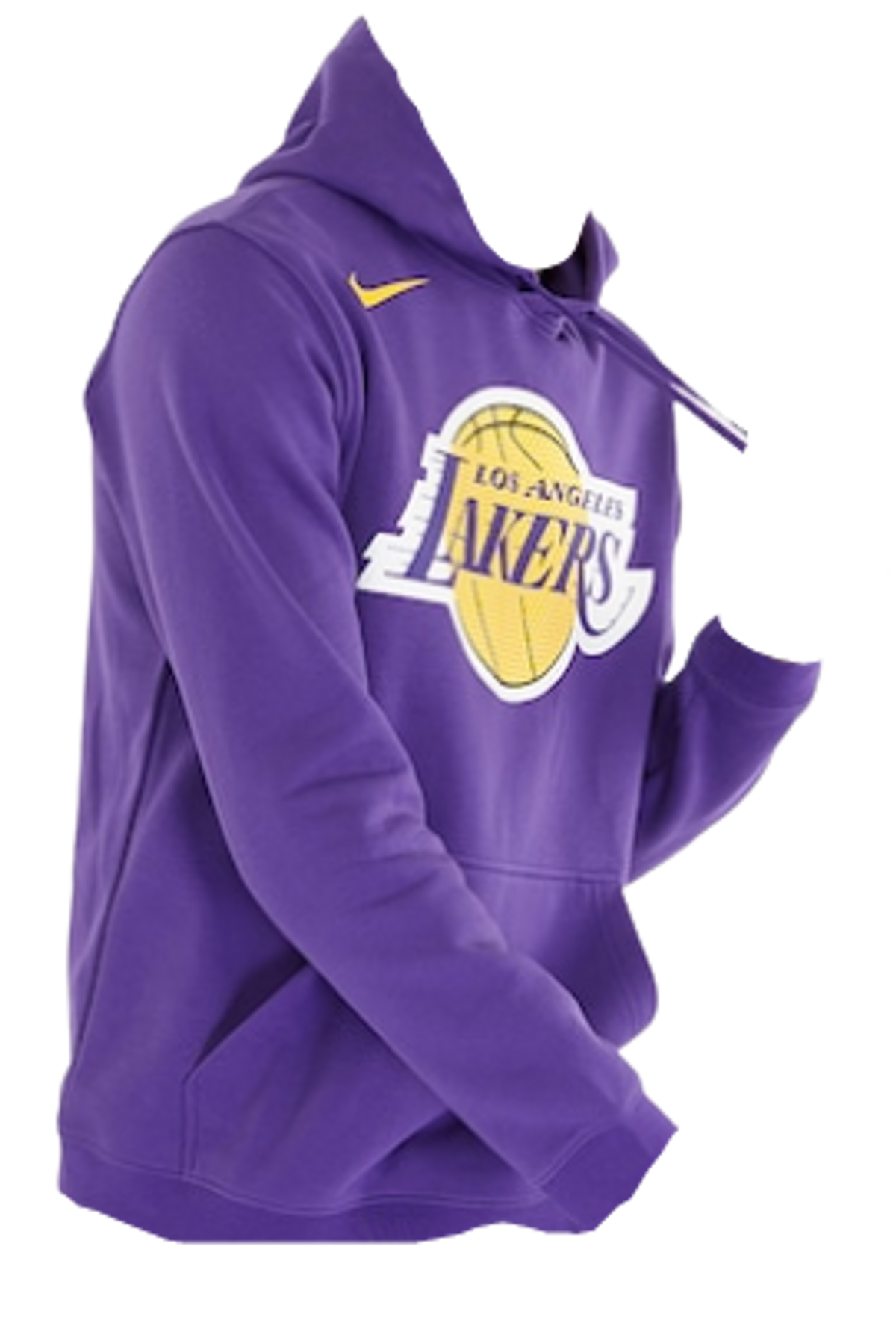 Nike × Los Angeles Lakers Courtside Purple Hoodie