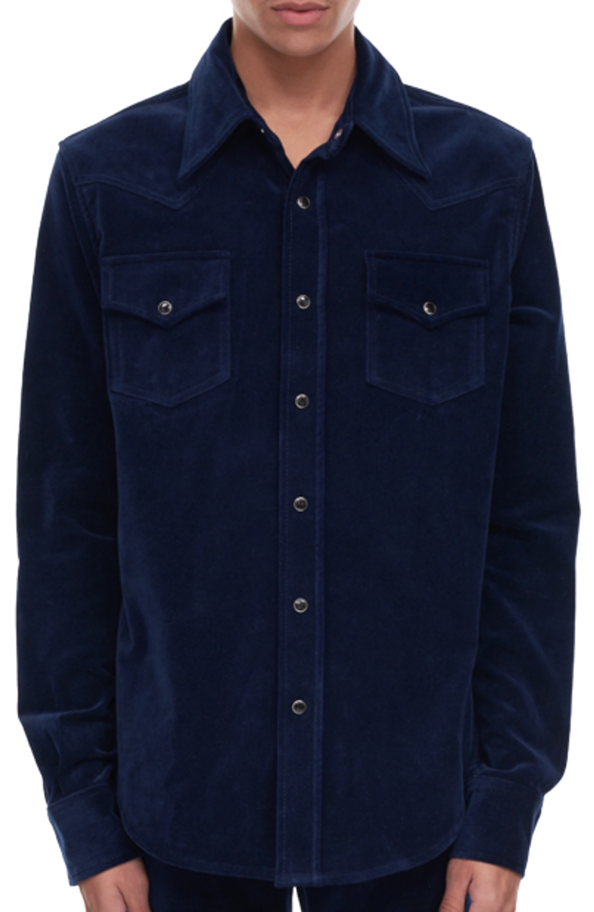 Cout De La Liberte Navy Western Shirt