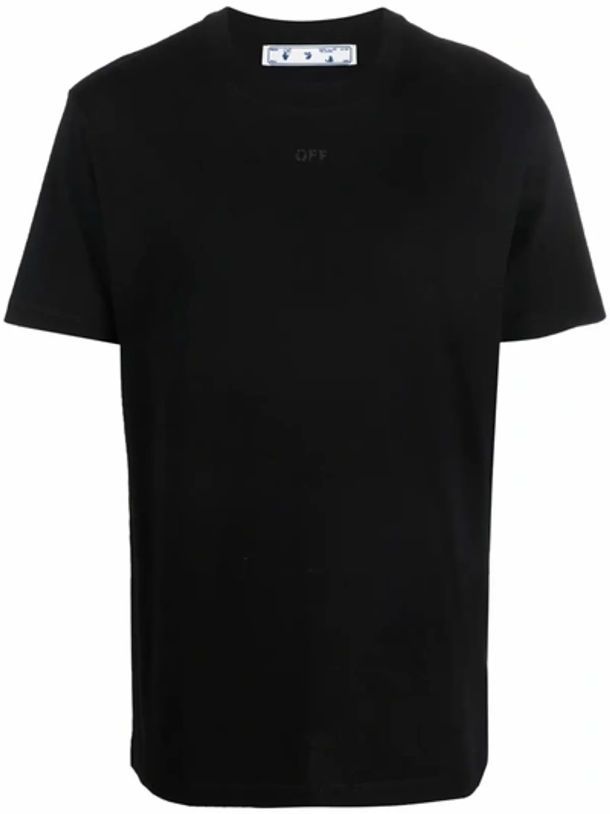 Off-White Arrows-Motif Short-Sleeve Black T-Shirt