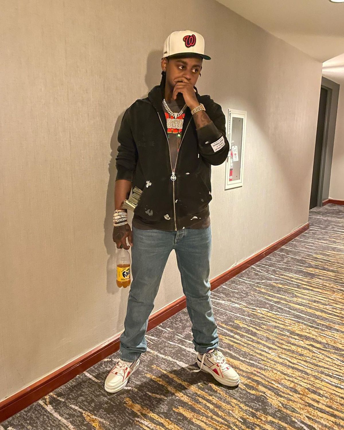 Babyface Ray Outfit from May 9, 2022 WHAT’S ON THE STAR?