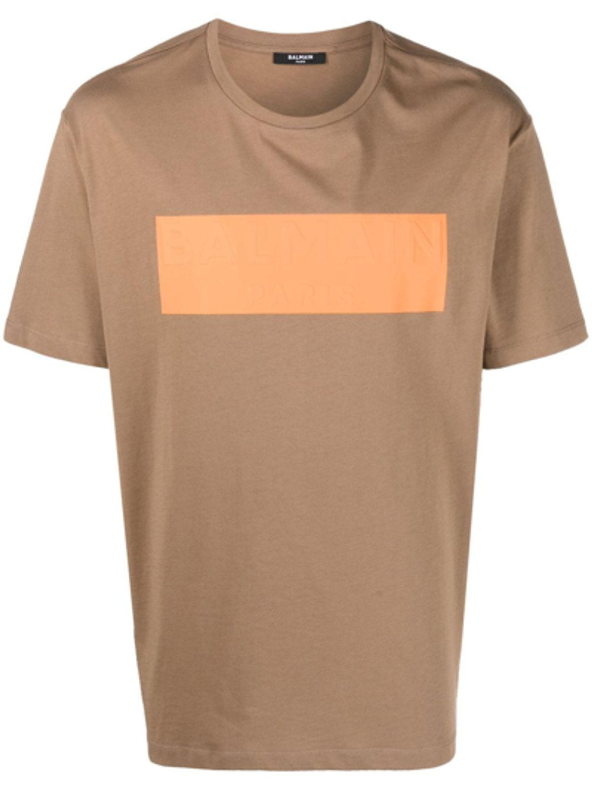 Balmain Nude Embossed-Logo T-shirt