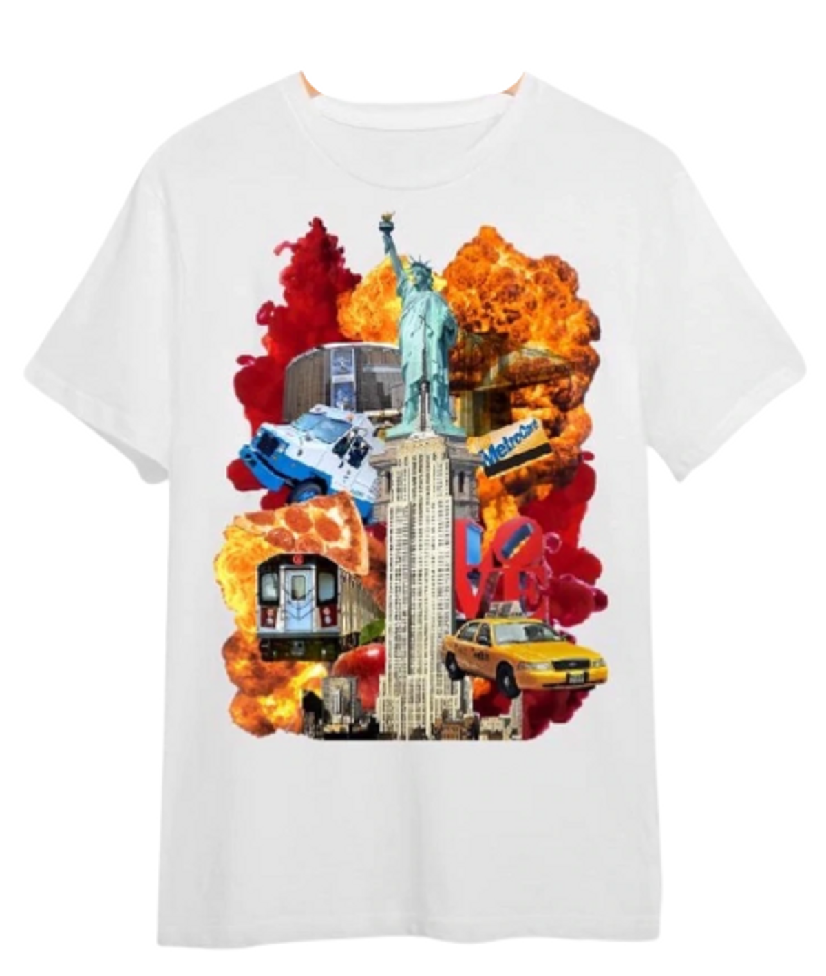 Pandemonium Clothing Club Pandemonium I love NYC White T-Shirt