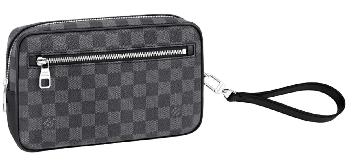 Louis Vuitton Kasai Damier Graphite Clutch