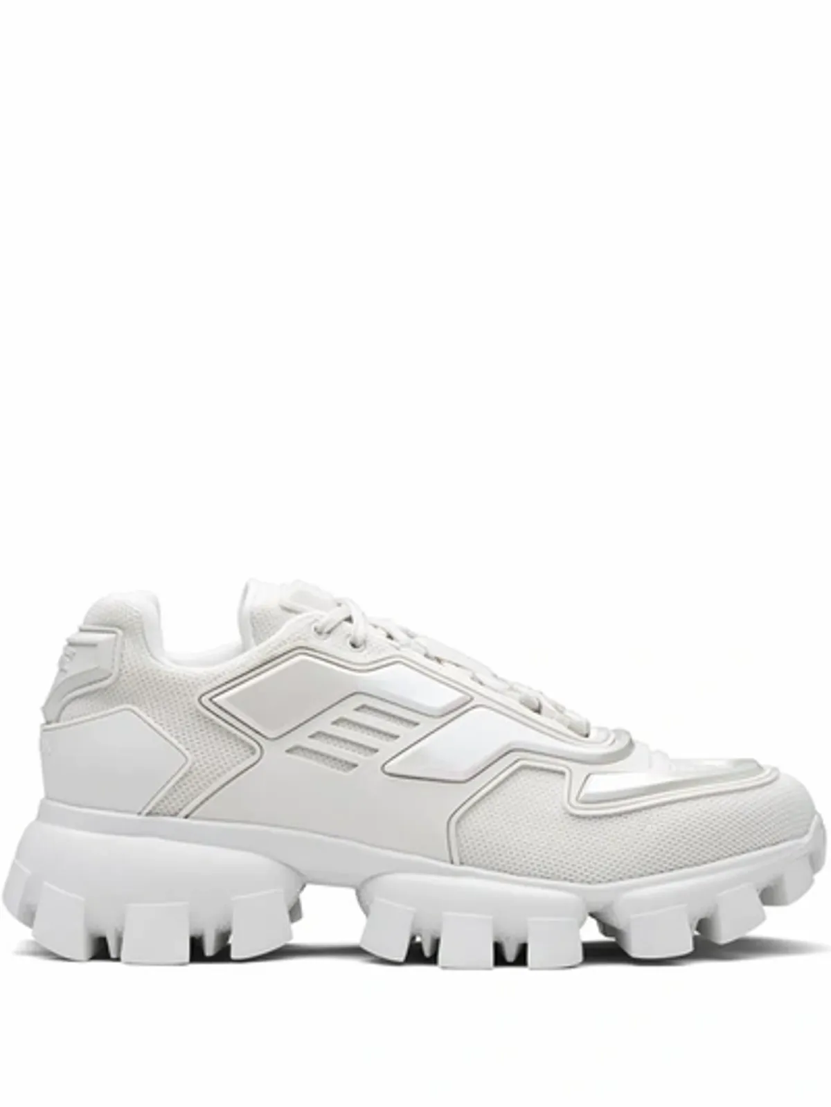 Prada Cloudbust Thunder Low-top Sneakers In Weiss