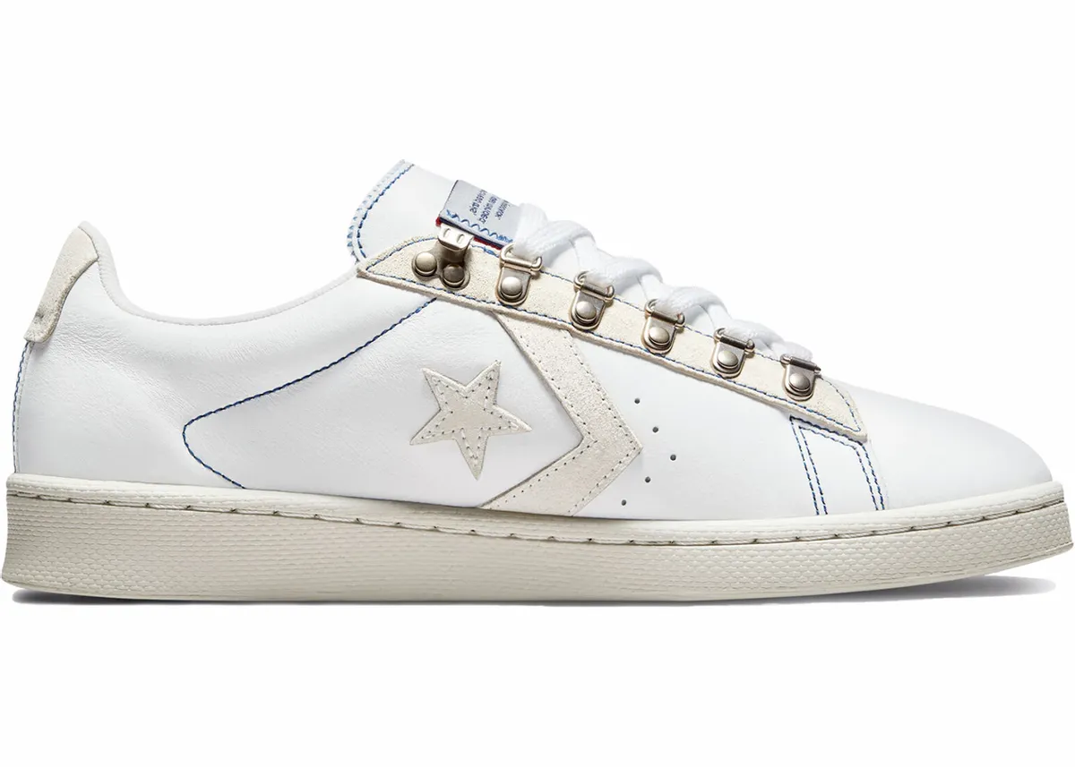 Converse × Kendrick Lamar Merch Pro Leather pgLang White