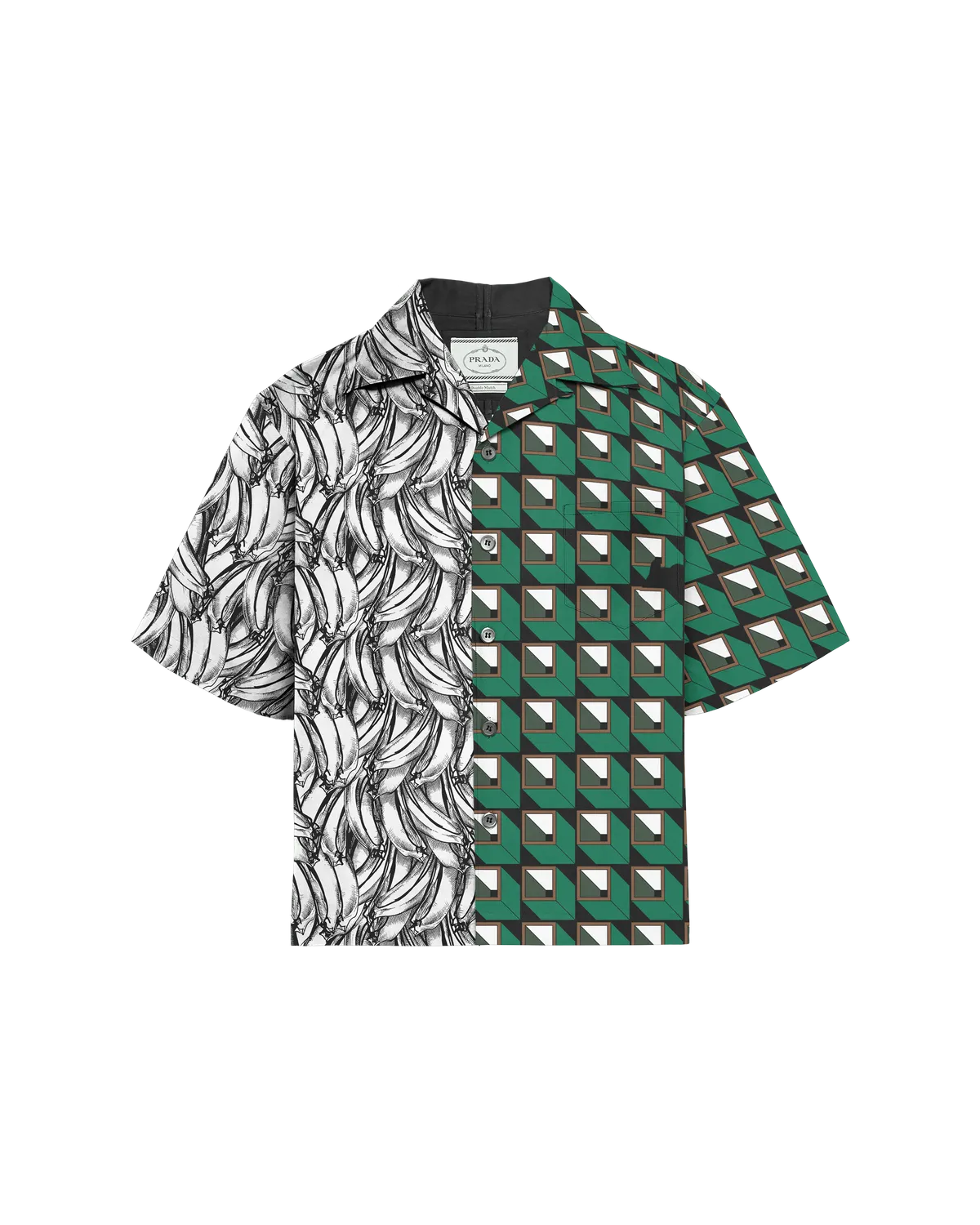 Prada Double Match heavy cotton shirt