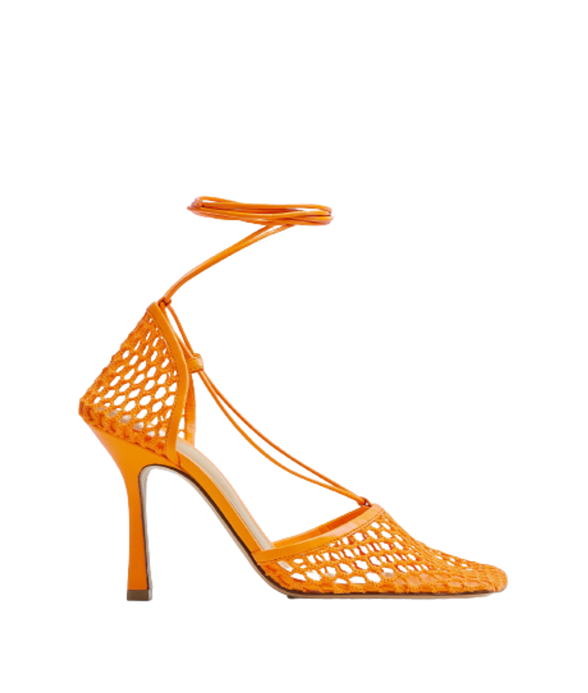 Bottega Veneta Tangerine Stretch Sandals