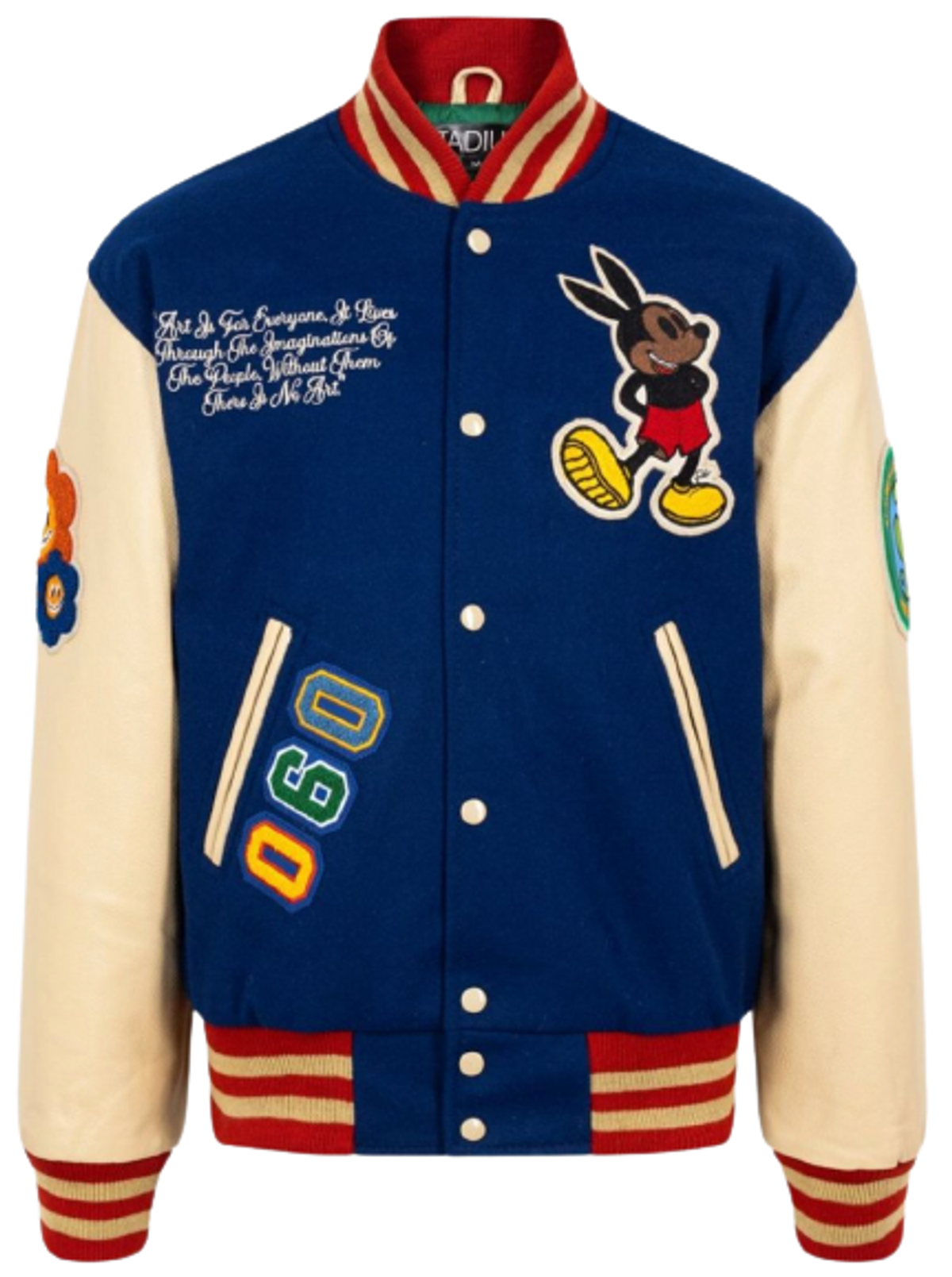 Stadium Goods Rello Varsity Letterman Blue Jacket