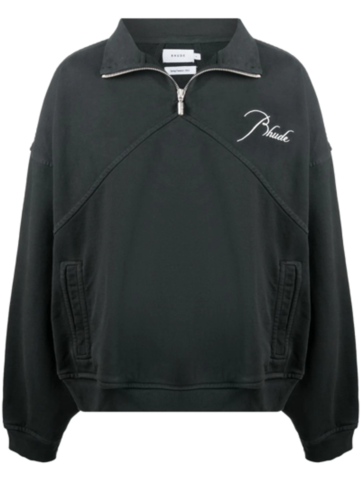 トップス Rhude Quarter Zip Sweatshirt M RHUDE QUARTER-ZIP VARSITY – R H U D E